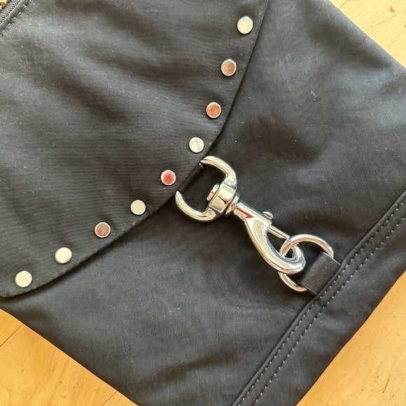 Rebecca MinKoff Black messenger crossbody bag, CB2204 - Picture 3 of 6